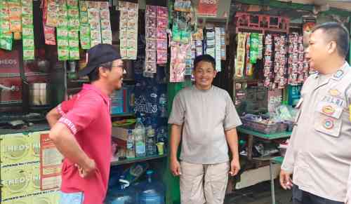 Warung Bhabinkamtibmas Jadi Sarana Serap Aspirasi Warga Desa Bojong
