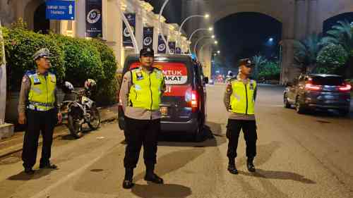 Ops Cipkon KRYD Polsek Cikupa Intensifkan Patroli Malam, Antisipasi Gangguan Kamtibmas di Kawasan Citra Raya