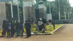 Mahasiswa UKI Geruduk DPR RI, Tolak Kertajati Dijadikan Fasilitas Militer Amerika Serikat