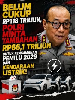 Polri Minta Tambahan Anggaran Rp66,1 Triliun, Persiapan Pemilu 2029 Jadi Alasan Utama