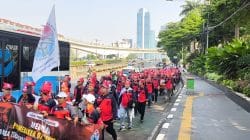 Ribuan Listrik Tak Padam, Tapi Amarah Pekerja Menyala di Depan Kemenaker