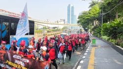 Ribuan Listrik Tak Padam, Tapi Amarah Pekerja Menyala di Depan Kemenaker