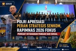 Rapimnas Senkom 2026 Fokus Kawal Program Ketahanan Pangan dan Kamtibmas Berkelanjutan