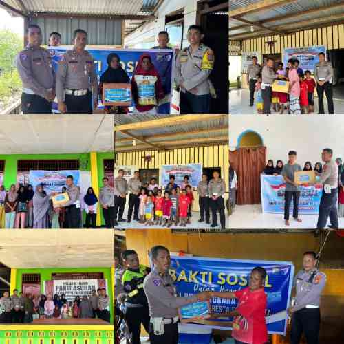 Ditlantas Polda PBD Salurkan Bantuan Sembako ke Panti Asuhan dan Warga Kokoda Sambut HUT Bhayangkara ke-80 Ditlantas Polda PBD Salurkan Bantuan Sembako ke Panti Asuhan dan Warga Kokoda Sambut HUT Bhayangkara ke-80