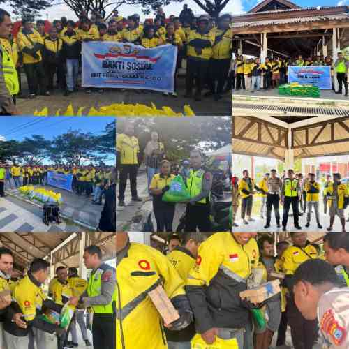 Polda PBD Salurkan Bantuan Sembako kepada Komunitas Maxim Sambut HUT Bhayangkara ke-80 Polda PBD Salurkan Bantuan Sembako kepada Komunitas Maxim Sambut HUT Bhayangkara ke-80
