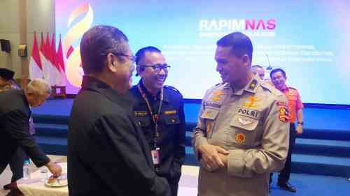 Karojianstra Slog Polri Brigjen Pol. Dr. Bakharuddin, Hadiri Rapimnas V Senkom Mitra Polri 2026, Wakili Aslog Kapolri