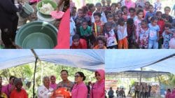 Polresta Sorong Kota Angkat Kearifan Lokal Tokok Sagu dan Bhakti Sosial Bersama Warga Kokoda Dalam Rangka Hari Bhayangkara Ke-80 Polresta Sorong Kota Angkat Kearifan Lokal Tokok Sagu dan Bhakti Sosial Bersama Warga Kokoda Dalam Rangka Hari Bhayangkara Ke-80