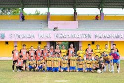 Sportivitas Jadi Pemenang, Senkom FC dan Persera FC Lampung Pererat Silaturahmi Lewat Laga Persahabatan