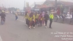 AIPTU Sapudin Laksanakan Pengaturan Lalu Lintas Pagi, Wujudkan Kamseltibcar Lantas di Jalur Columbus Cikupa