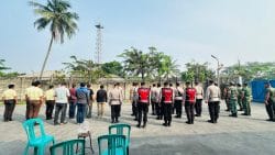 Polsek Cikupa Siaga Amankan Aksi Buruh, Kedepankan Pendekatan Humanis