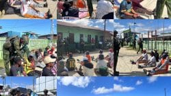 Singgah di Koramil Tigi, Satgas Yonif 2 Marinir Beri Perhatian untuk Calon Paskibraka Kabupaten Deiyai