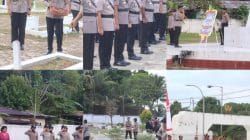 Kapolda Papua Barat Daya Pimpin Upacara Ziarah Rombongan di TMP dalam Rangka Hari Bhayangkara ke-80 Kapolda Papua Barat Daya Pimpin Upacara Ziarah Rombongan di TMP dalam Rangka Hari Bhayangkara ke-80