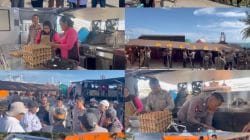 Sat Brimob Polda PBD Gerak Cepat Bantu Korban Bencana Kebakaran di Kota Sorong
