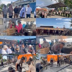 Sat Brimob Polda PBD Gerak Cepat Bantu Korban Bencana Kebakaran di Kota Sorong