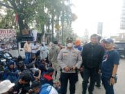 Polri Humanis Kawal Aksi Buruh PT Molex Ayus Tetap Aman dan Kondusif