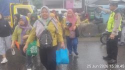IPTU Udi Muhdi Hadir di Tengah Kepadatan, Arus Lalu Lintas Cikupa Tetap Lancar