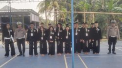 Kapolsek Cikupa Pimpin Pengamanan Pemberangkatan Warga Baru PSHT ke Padepokan
