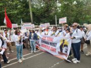 Mata Hati Rakyat Indonesia 08 Turun ke Monas, Serukan Dukung Program Prabowo dan Tangkap Koruptor