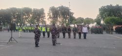 Apel Gelar Pasukan PAM VVIP Digelar di Korem 084/BJ, 669 Personel Disiagakan Amankan Kunker Wapres RI