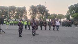 Apel Gelar Pasukan PAM VVIP Digelar di Korem 084/BJ, 669 Personel Disiagakan Amankan Kunker Wapres RI