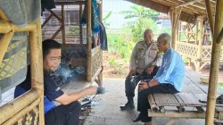 Aiptu Rukmono Pererat Silaturahmi dengan Tokoh Masyarakat, Ajak Jaga Kamtibmas Bersama