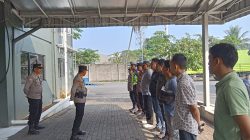 Polsek Cikupa Kawal Aksi Buruh PT Doga Group Internasional, Pengamanan Humanis Jaga Situasi Tetap Kondusif