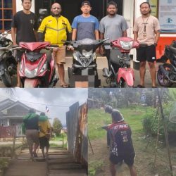 Team Paniki Polsek Sorong Timur Tangkap Terduga Pelaku Pencurian Kendaraan Bermotor di Kota Sorong
