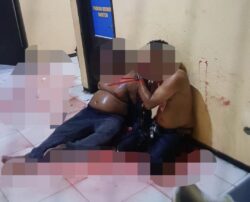 Dua Anggota Brimob Banten Terluka Disabet Kapak Saat Hadapi Debt Collector di Serang, Dua Pelaku Diamankan