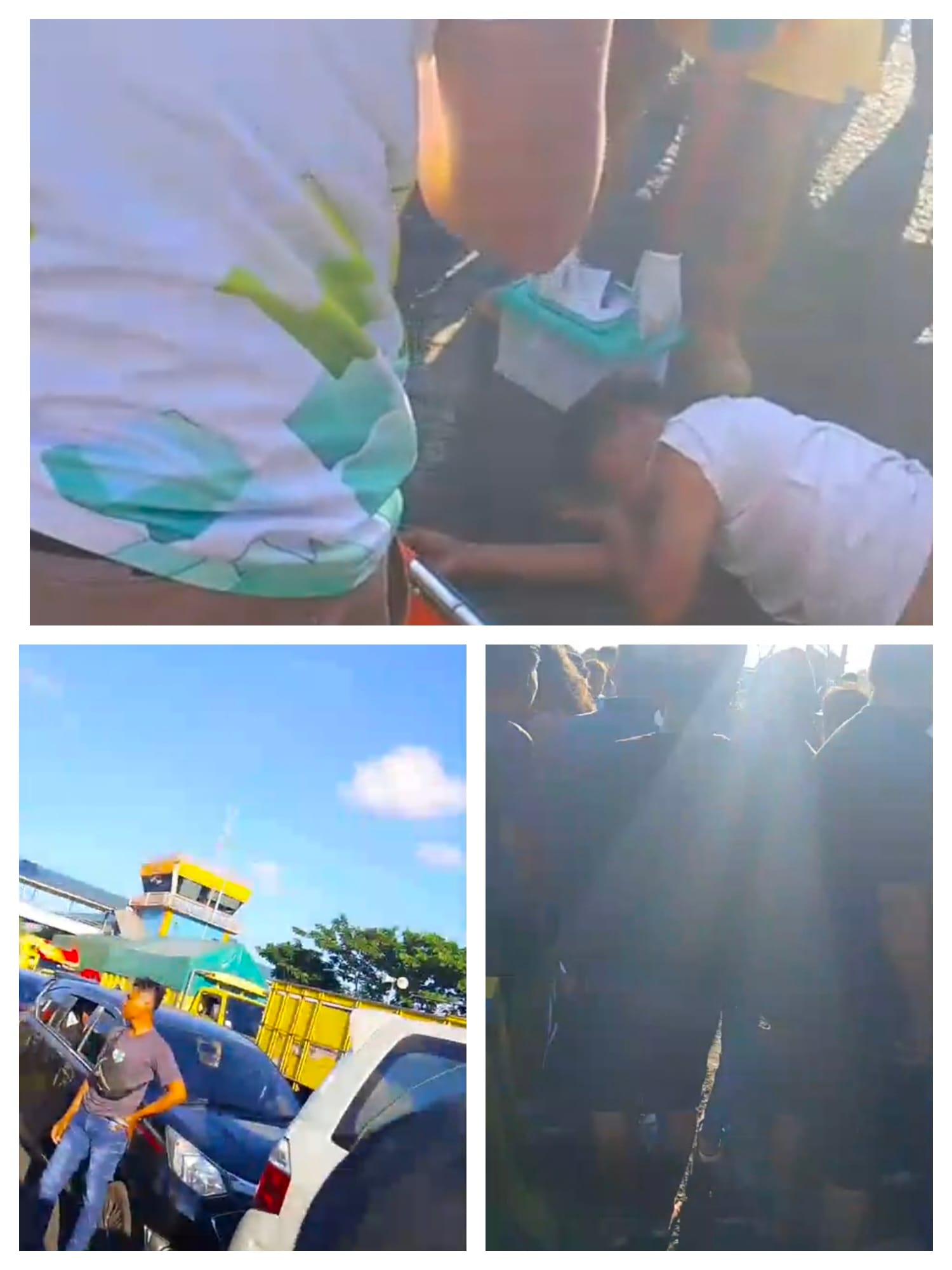 Salah Manuver Saat Dibangunkan, Sopir Truk dan Travel Bentrok di Area Parkir Pelabuhan Gilimanuk Salah Manuver Saat Dibangunkan, Sopir Truk dan Travel Bentrok di Area Parkir Pelabuhan Gilimanuk