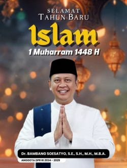 Sambut 1 Muharram 1448 H, Bamsoet Ajak Masyarakat Jadikan Semangat Hijrah sebagai Jalan Perbaikan Diri Sambut 1 Muharram 1448 H, Bamsoet Ajak Masyarakat Jadikan Semangat Hijrah sebagai Jalan Perbaikan Diri