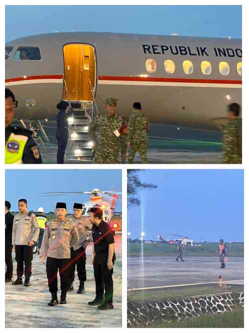 Dua Pesawat VVIP Lepas Landas Berdekatan dari Juanda, TNI-Polri Kawal Ketat