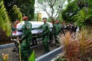 Panglima TNI Hadiri Upacara Pemakaman Jenderal TNI (Purn) Ryamizard Ryacudu