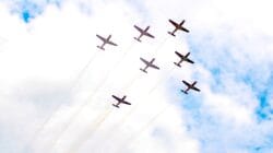 Open Base Jupiter Aerobatic Team di Lanud Sjamsudin Noor, Disambut Meriah Ribuan Warga Banua Padati Apron