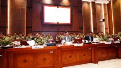 Panglima TNI dan Menhan RI Hadiri Raker Bersama Komisi I DPR RI
