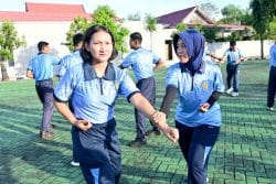 Perkuat Fisik, Mental, dan Kesiapsiagaan, Personel Lanud Sjamsudin Noor Asah Kemampuan Bela Diri Taktis Perkuat Fisik, Mental, dan Kesiapsiagaan, Personel Lanud Sjamsudin Noor Asah Kemampuan Bela Diri Taktis