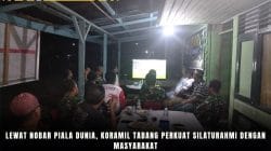 Lewat Nobar Piala Dunia, Koramil Tabang Perkuat Silaturahmi dengan Masyarakat Lewat Nobar Piala Dunia, Koramil Tabang Perkuat Silaturahmi dengan Masyarakat