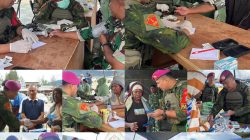 Menjaga Kesehatan dan Harapan Warga Distrik Tigi, Satgas Yonif 2 Marinir Bersinergi dengan Kodim 1703/Deiyai Gelar Pengobatan Gratis Menjaga Kesehatan dan Harapan Warga Distrik Tigi, Satgas Yonif 2 Marinir Bersinergi dengan Kodim 1703/Deiyai Gelar Pengobatan Gratis