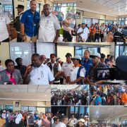 Kacab Pelni Sorong Hadiri Kedatangan Kontingen Pesparawi PBD Tiba di Pelabuhan Sorong Mengunakan KM Tatamailau