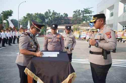 Rotasi Pejabat Polresta Tangerang, Kapolresta: Organisasi Harus Terus Bergerak Menjawab Tantangan