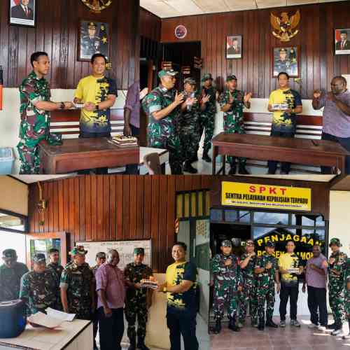 Beri Kejutan HUT Bhayangkara ke-80, Perkuat Sinergi TNI-Polri Bersama Kepala Distrik Beri Kejutan HUT Bhayangkara ke-80, Perkuat Sinergi TNI-Polri Bersama Kepala Distrik