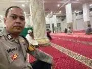 Subuh Keliling, Bhabinkamtibmas Polsek Cikupa Pererat Silaturahmi dan Edukasi Kamtibmas di Masjid Jami Nur Rohman
