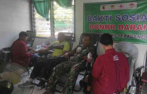 Antisipasi Krisis Stok, Dua Koramil Jajaran Kodim Bojonegoro Gelar Bakti Sosial Donor Darah Antisipasi Krisis Stok, Dua Koramil Jajaran Kodim Bojonegoro Gelar Bakti Sosial Donor Darah