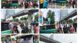 Demo di Depan Kedubes India Berlangsung Tertib, Massa Sampaikan Enam Tuntutan Terkait BrahMos