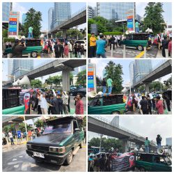 Demo di Depan Kedubes India Berlangsung Tertib, Massa Sampaikan Enam Tuntutan Terkait BrahMos