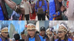 Kapolda Papua Barat Daya Tiba di Bandara Deo Sorong, Disambut Hangat Forkopimda dan Jajaran Polda Kapolda Papua Barat Daya Tiba di Bandara Deo Sorong, Disambut Hangat Forkopimda dan Jajaran Polda