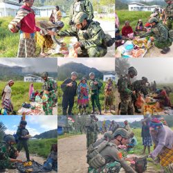 Ketulusan Prajurit Marinir untuk Papua, Membeli Hasil Tani dan Menumbuhkan Senyum Mama-Mama