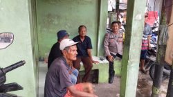 Sambangi Pangkalan Ojek Turbin, Bhabinkamtibmas Desa Bitung Jaya Ajak Pengemudi Jaga Kamtibmas