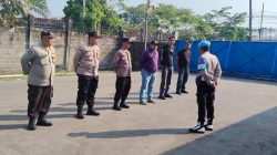 Aipda Endang Setiawanto Pimpin Apel Pengamanan Aksi Unjuk Rasa di PT Doga Group Internasional, Tekankan Pengamanan Humanis