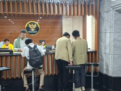Datangi MK, Simpul Mahasiswa UGM Perjuangkan Anggaran Pendidikan Sesuai Amanat Konstitusi