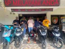 Tim Opsnal Elang Polsek Sorong Barat Ungkap Kasus Curanmor
